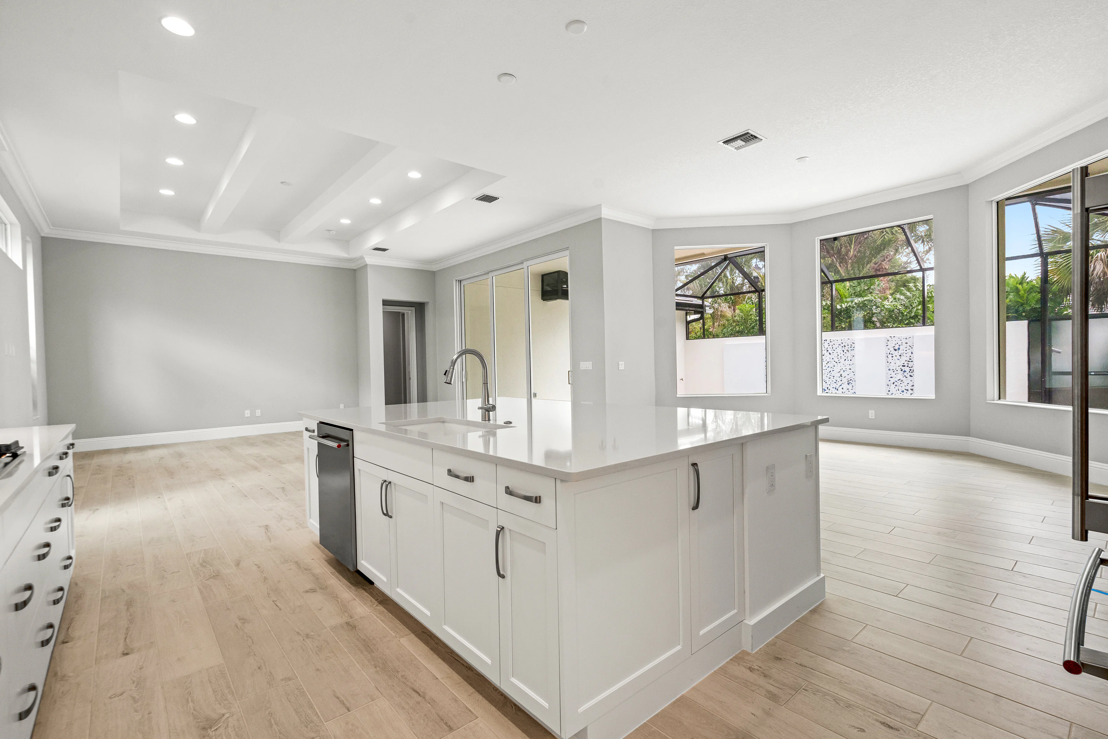 Kitchen, Great Room and Dining | 4133 Lucaya Pointe Way