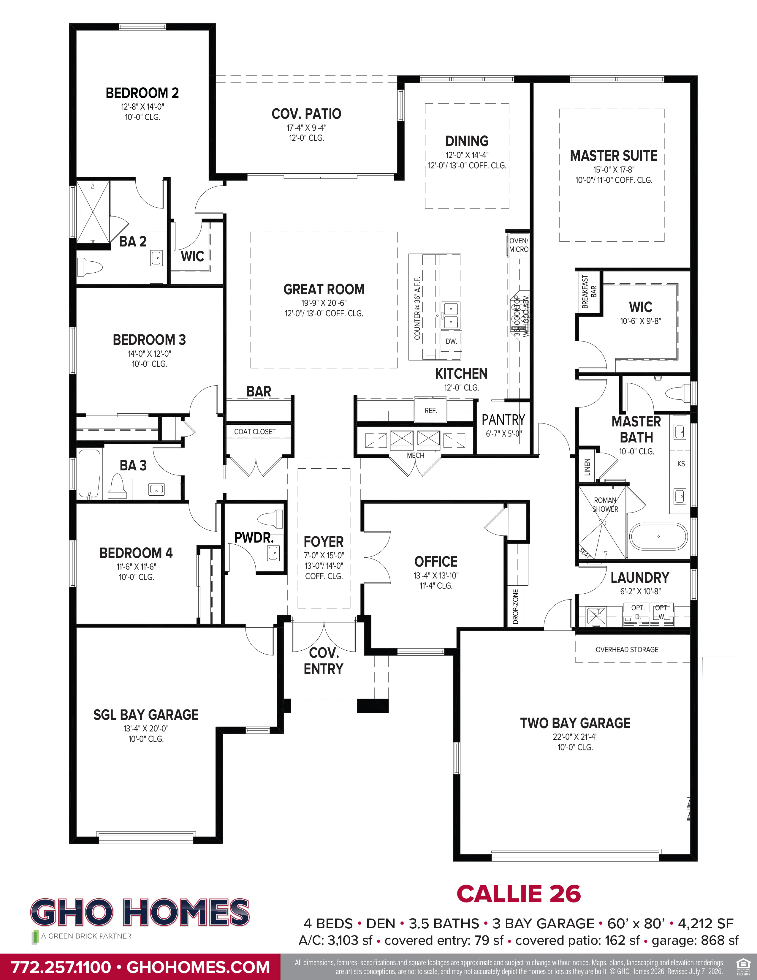 Callie 26 Floorplan