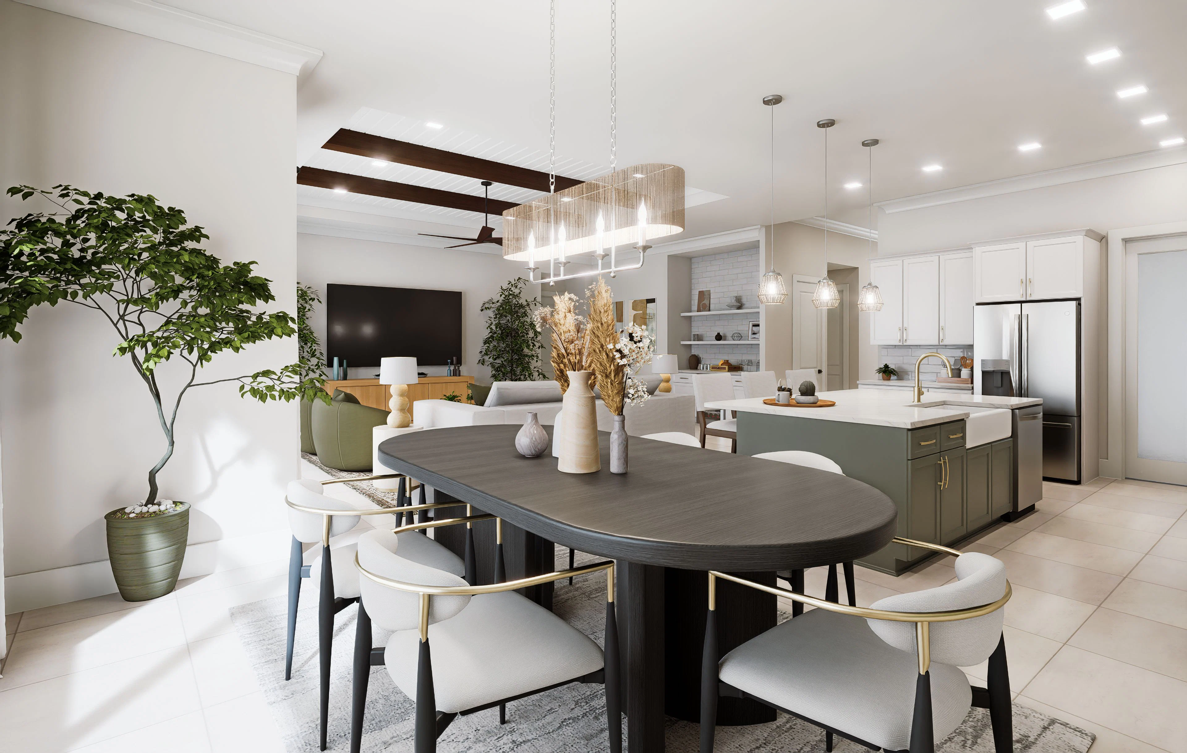 Dining Virtual Rendering | Sterling
