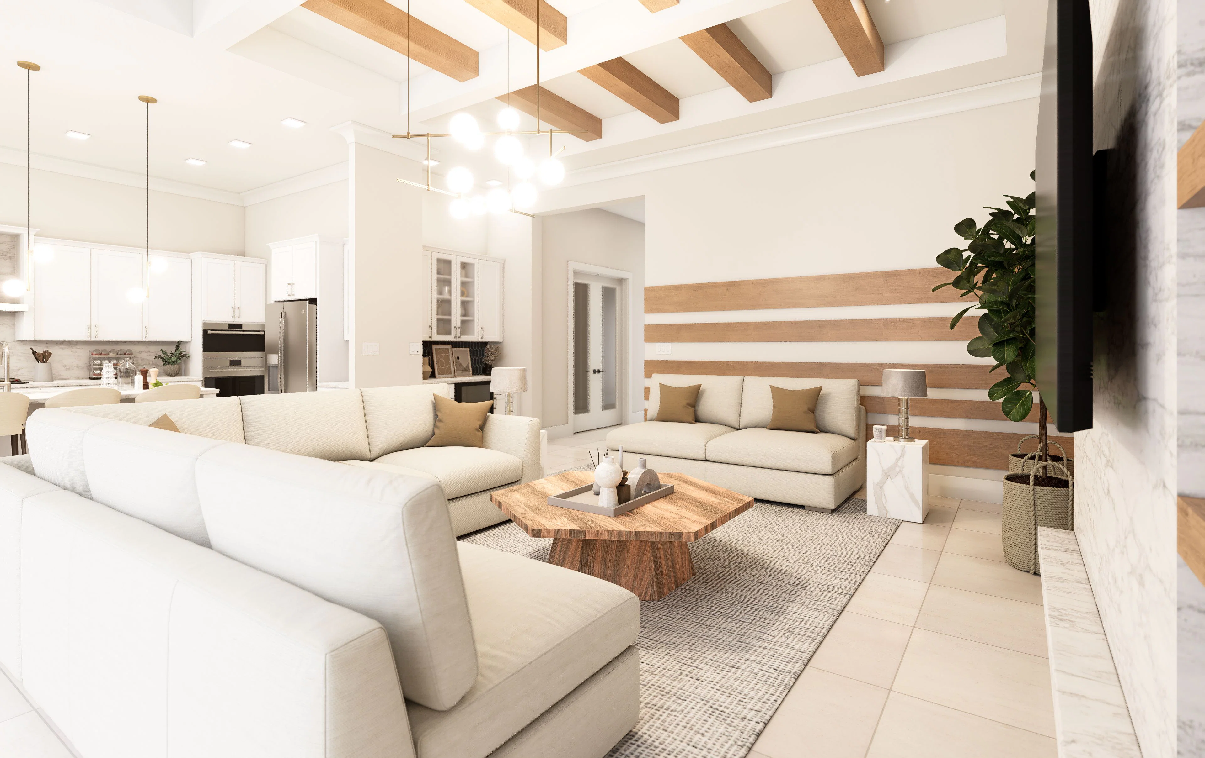 Great Room Virtual Interior | Merrit