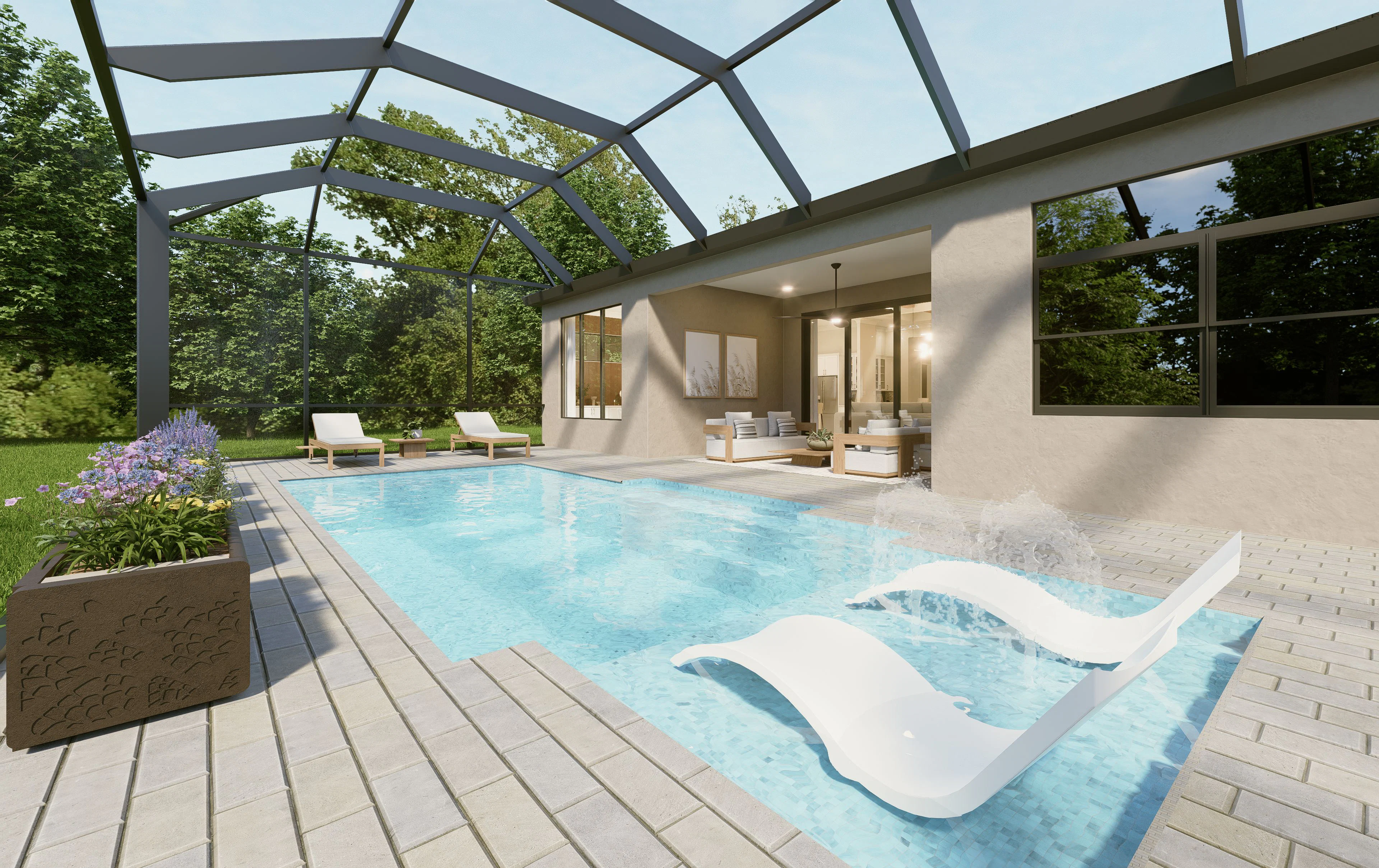 Pool Virtual Interior | Merrit