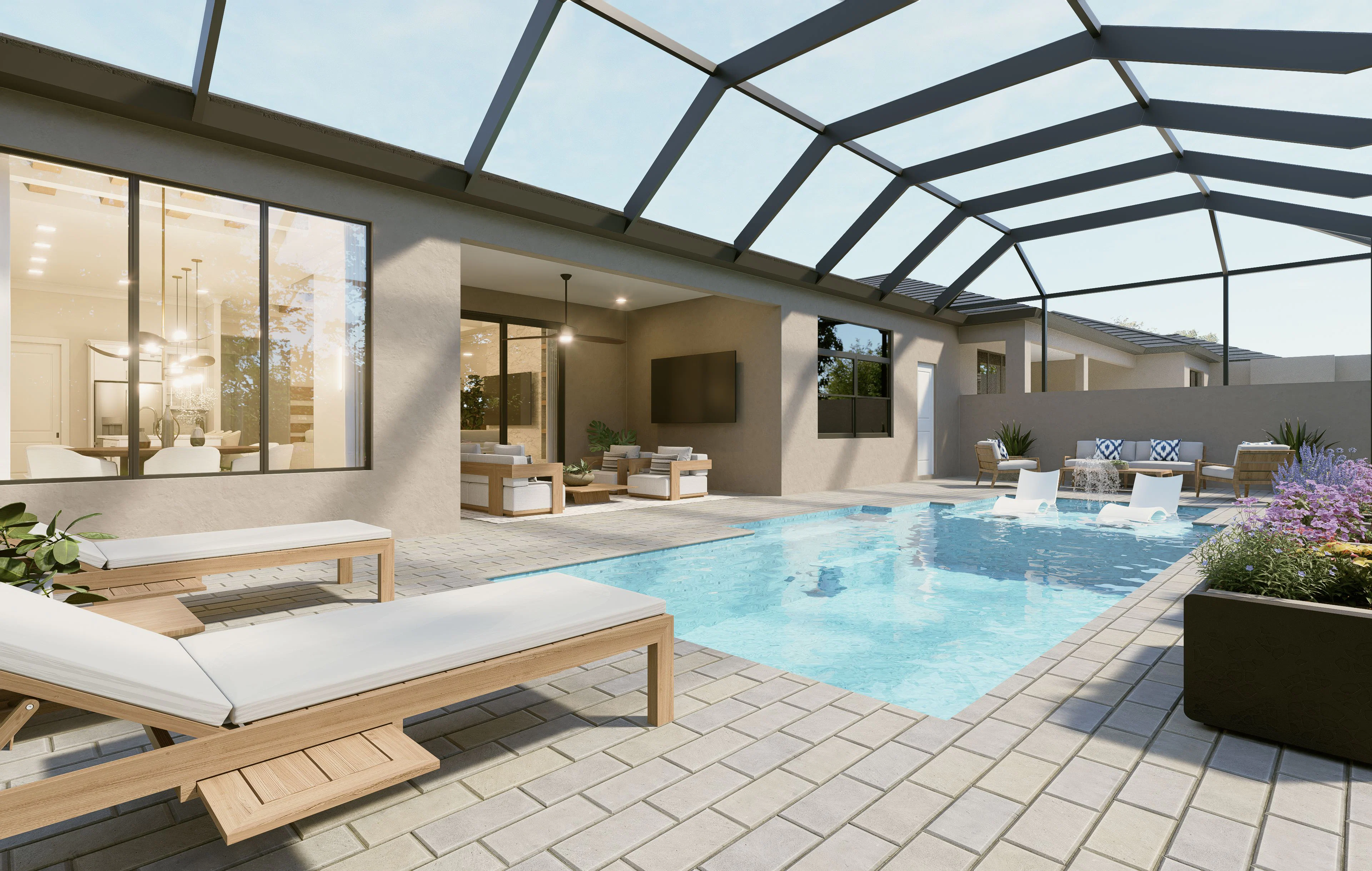 Pool Virtual Interior | Merrit