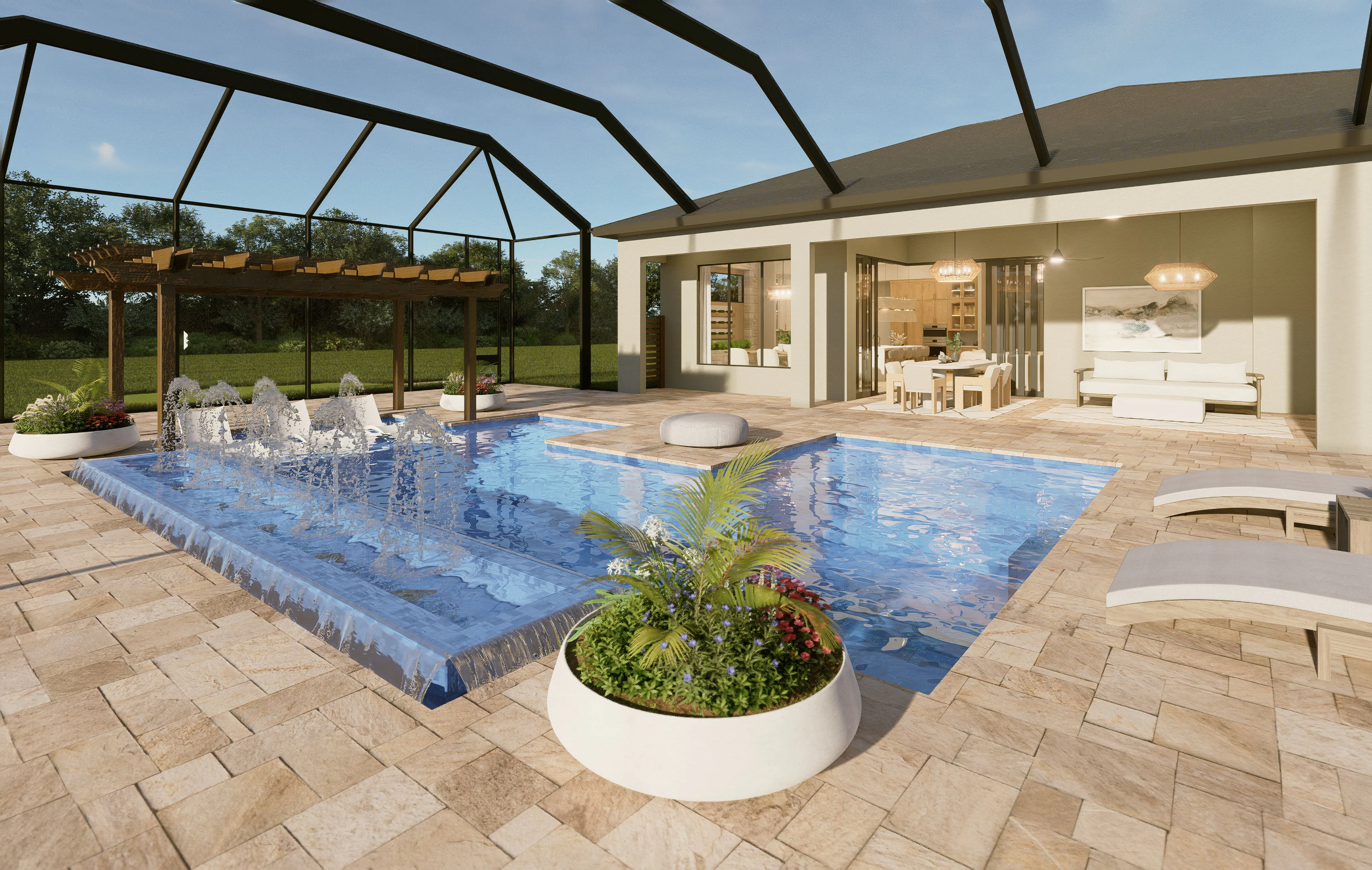 Pool Virtual Rendering | Bridgewater