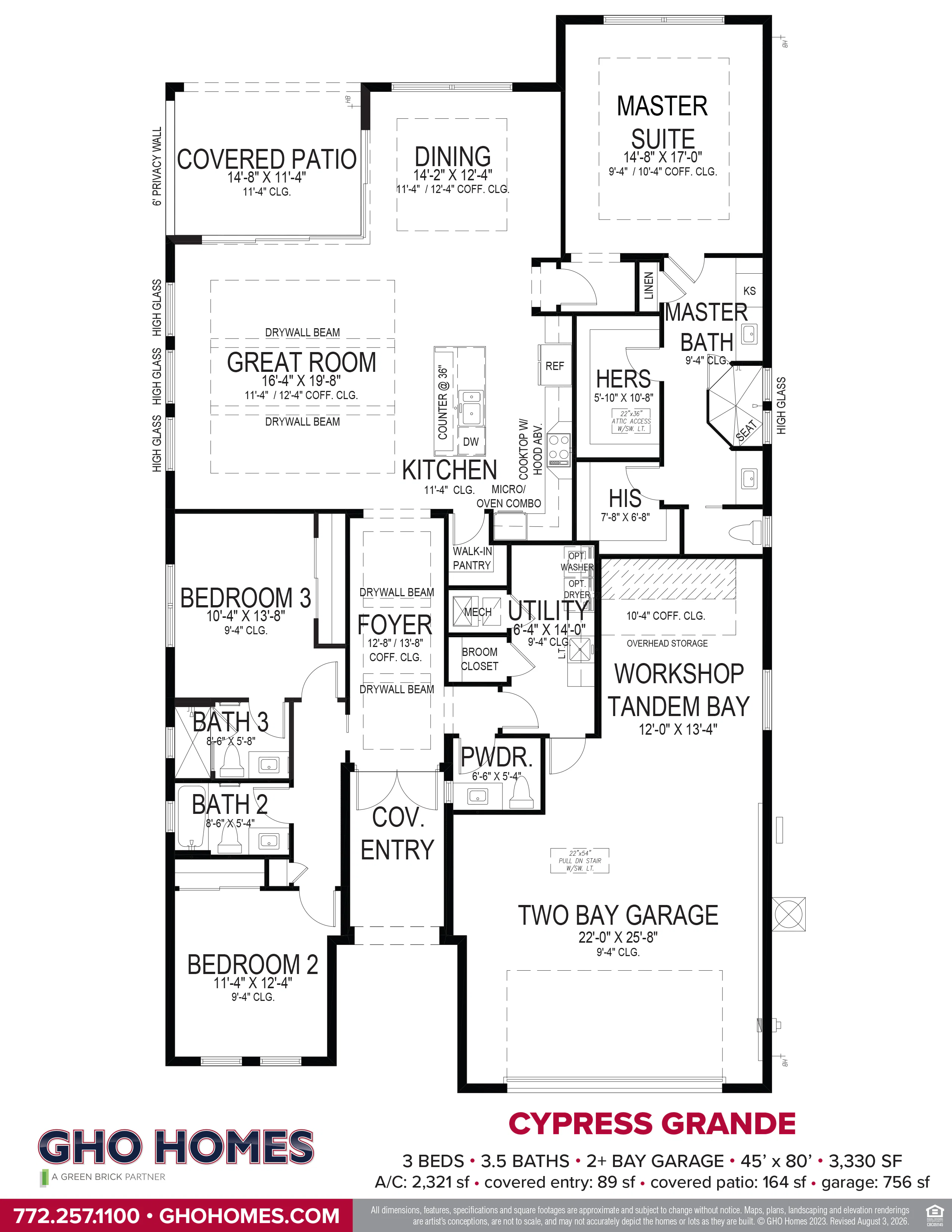 Cypress Grande Floorplan