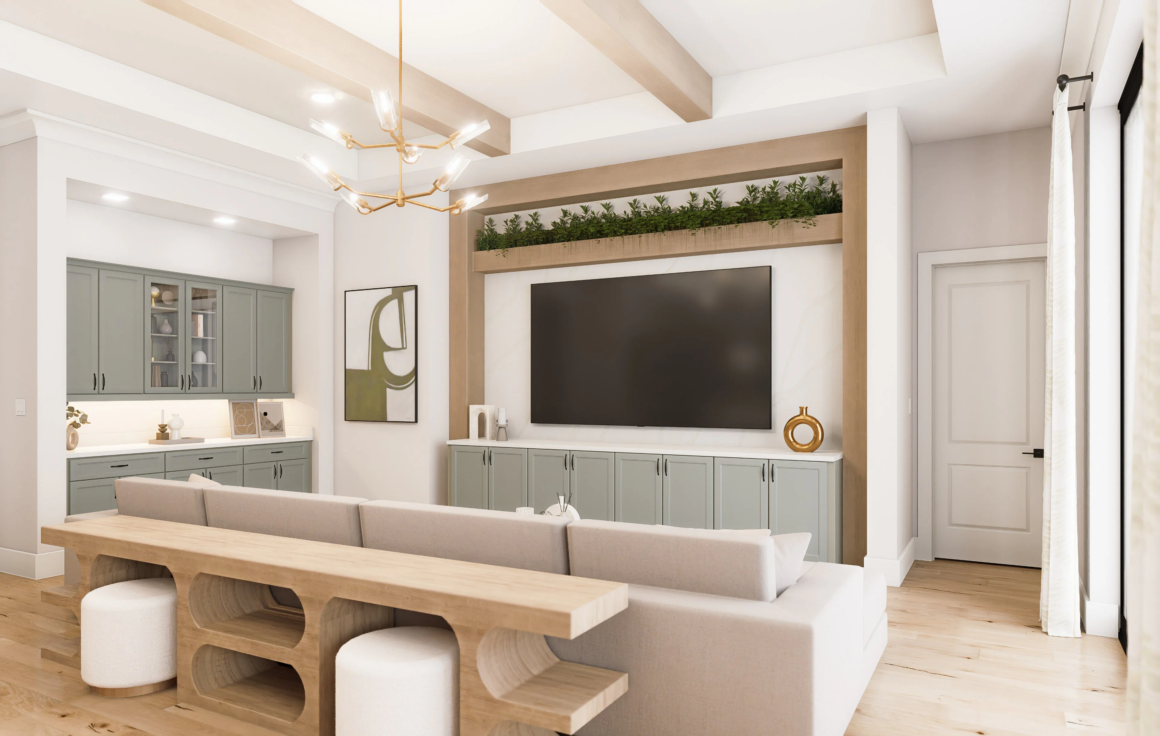 Great Room Virtual Interior | Langston