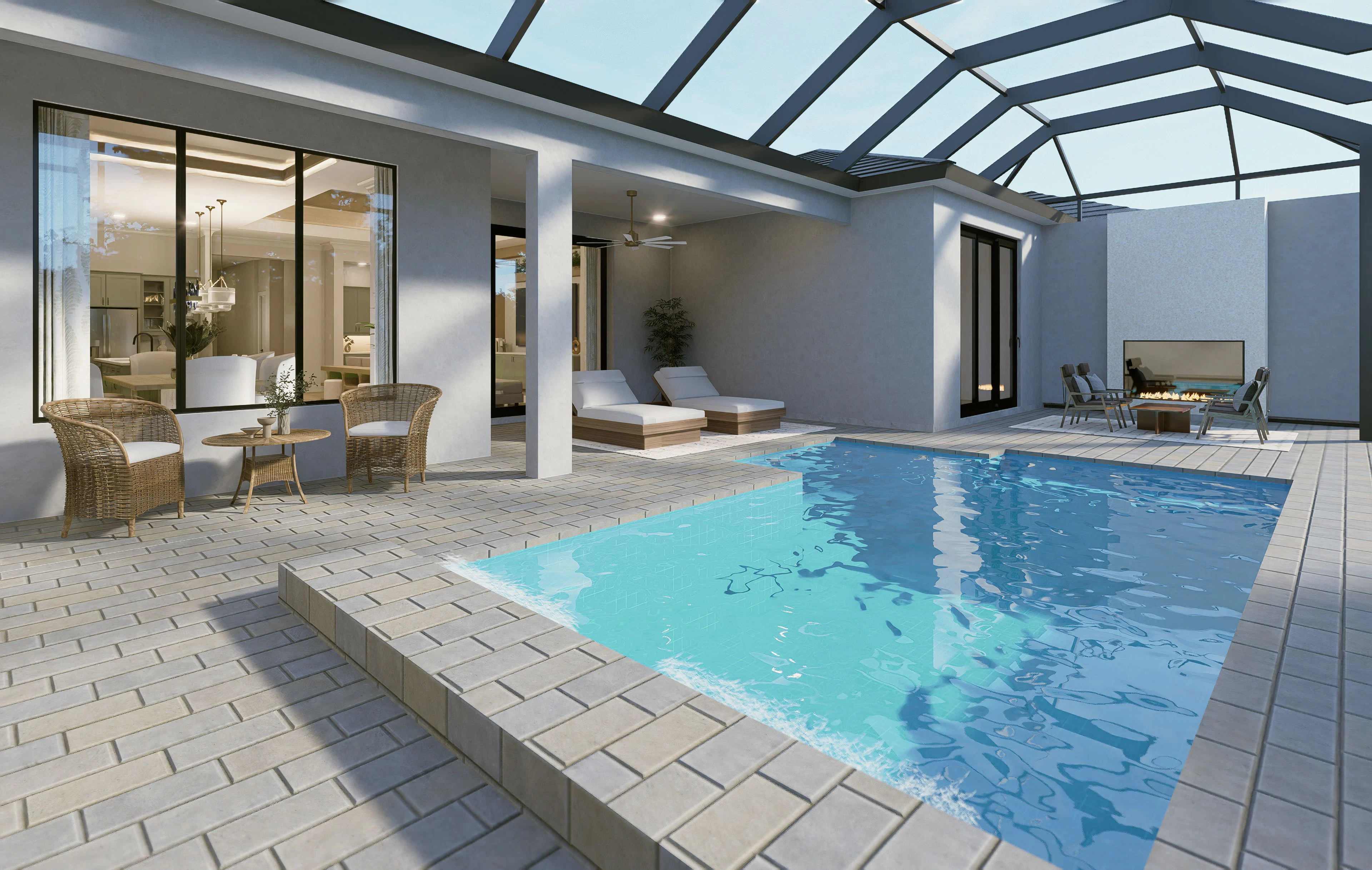 Pool Virtual Interior | Langston
