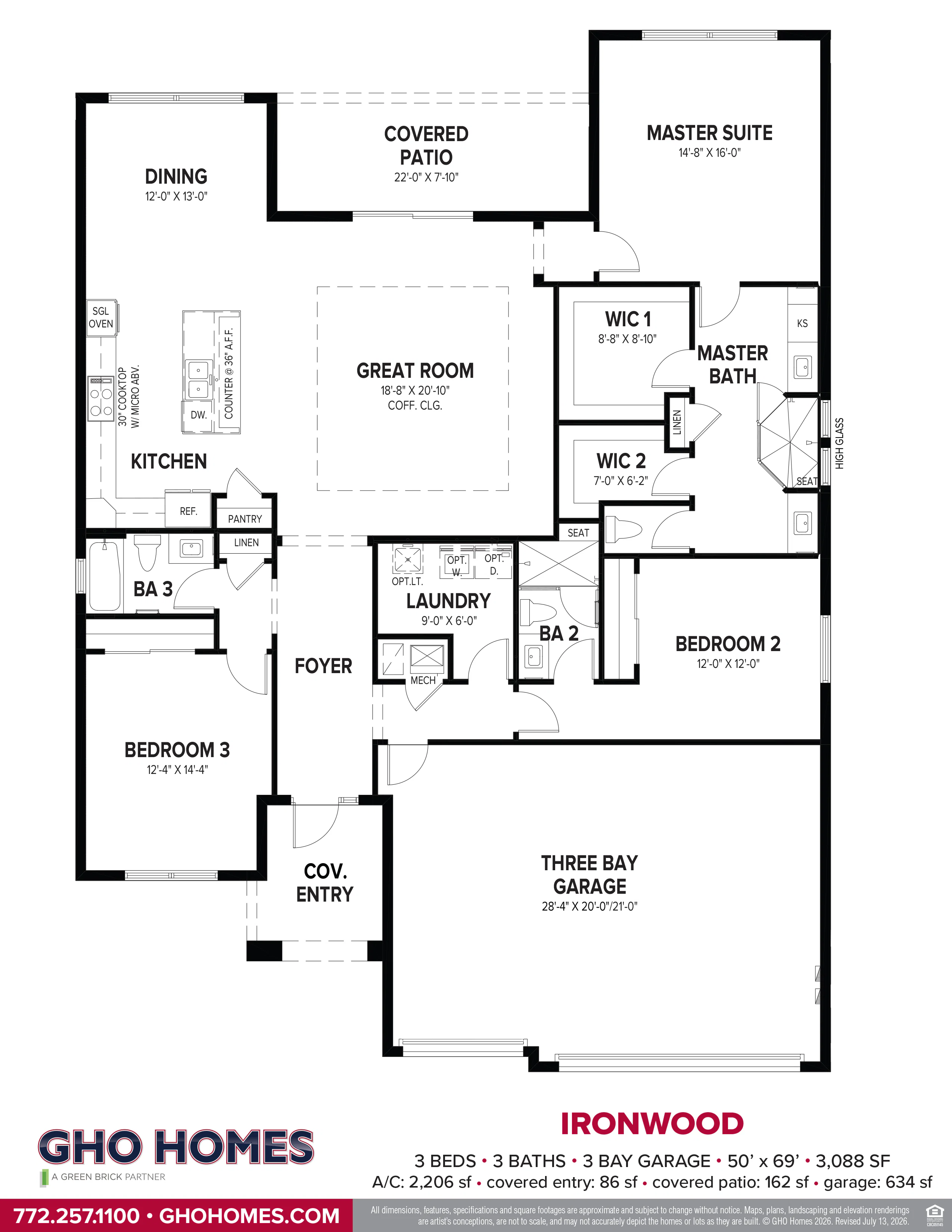 Ironwood Floorplan