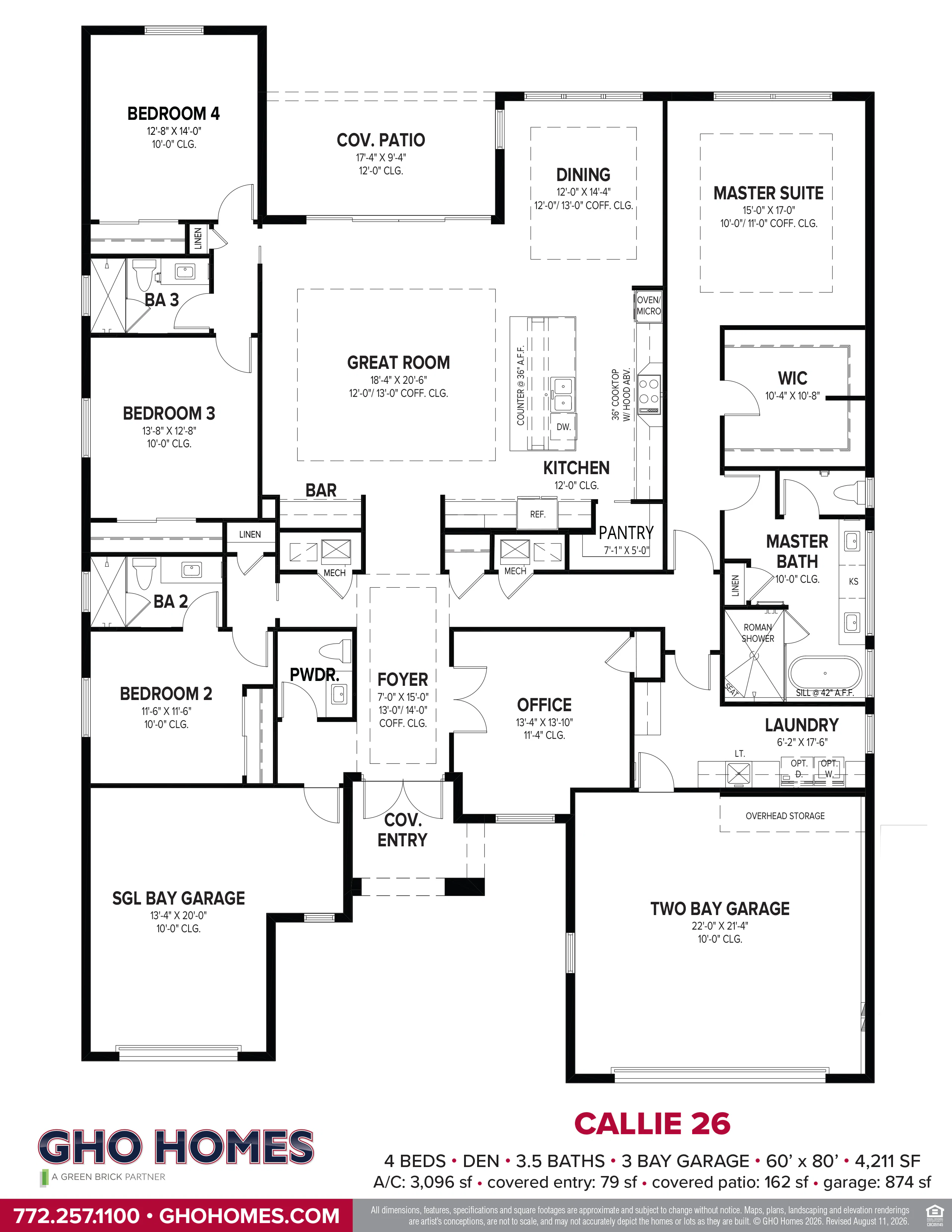 Callie 26 Floorplan