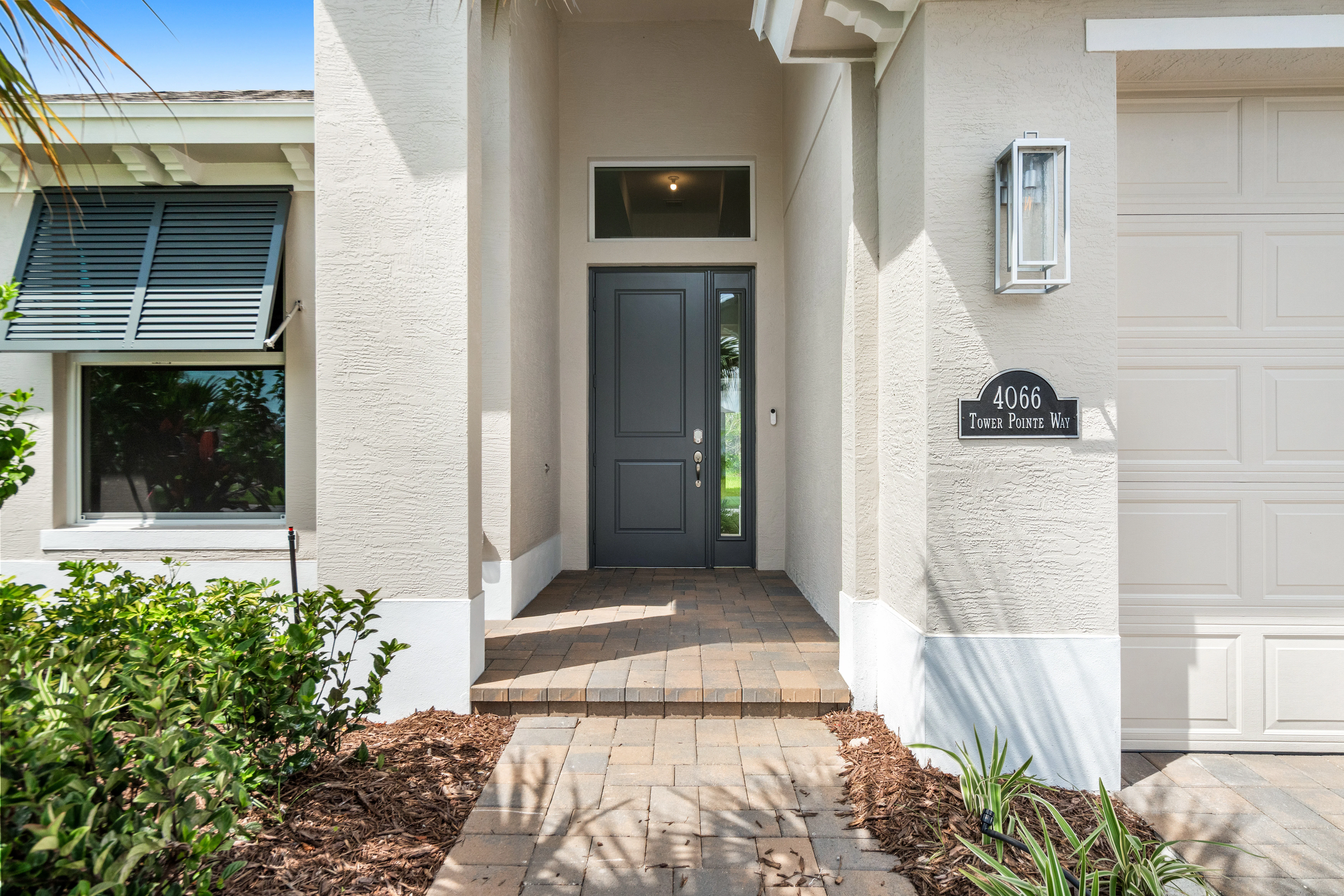 Front Elevation Detail | 4066 Tower Pointe Way