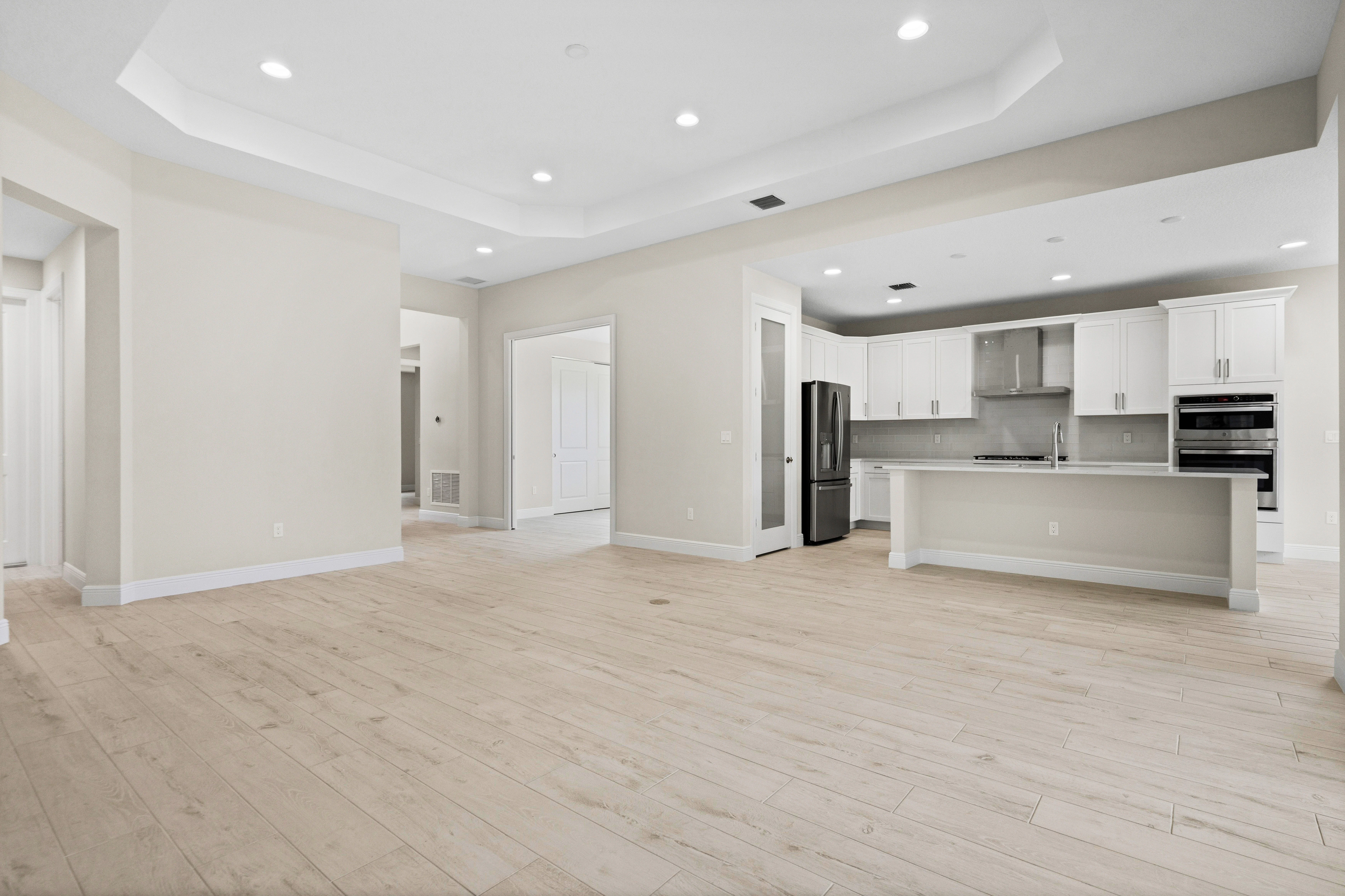 Great Room to Kitchen and Den | 4090 Tower Pointe Way
