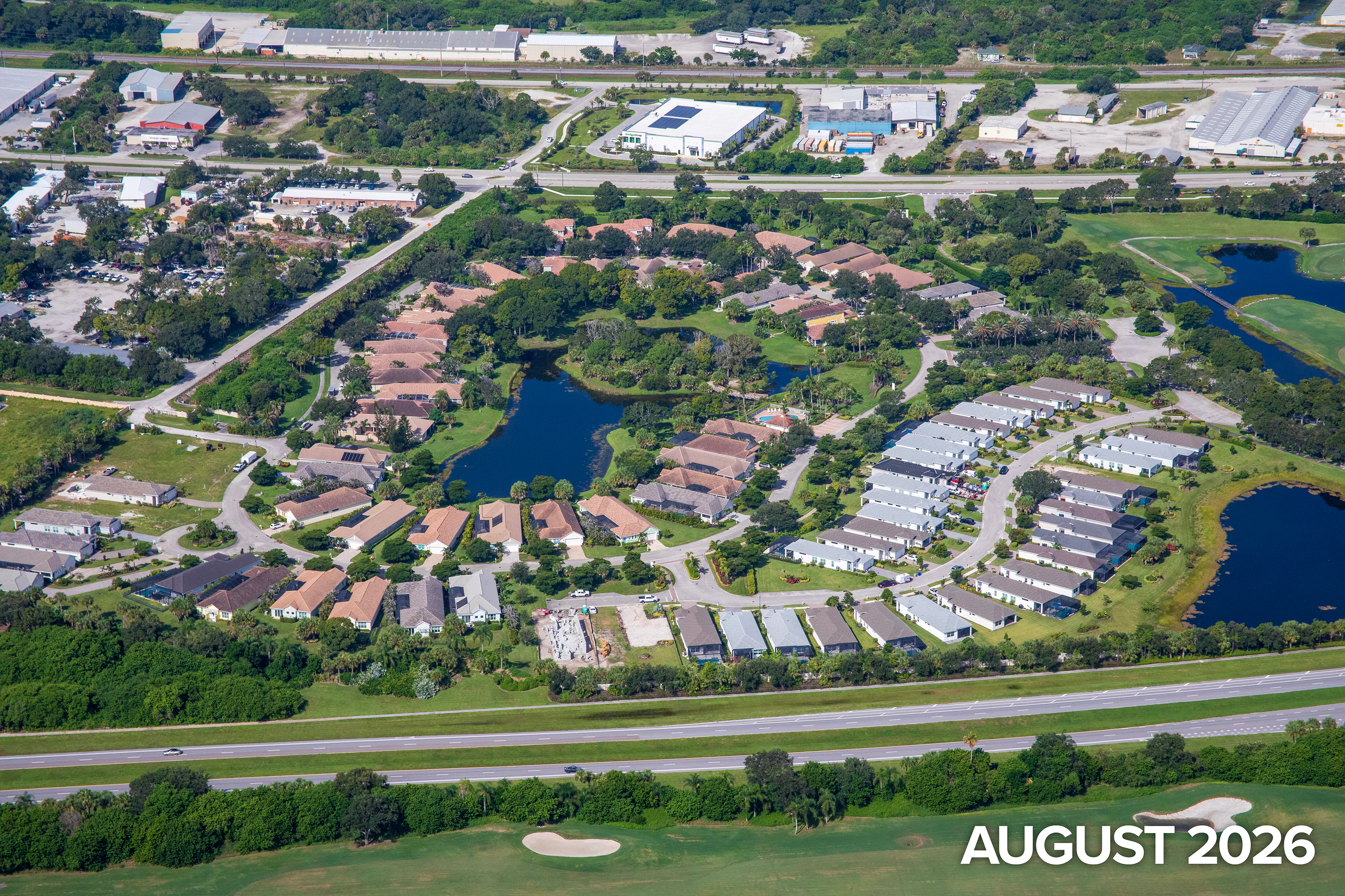 Aerial August 2026 | The Falls at Grand Harbor
