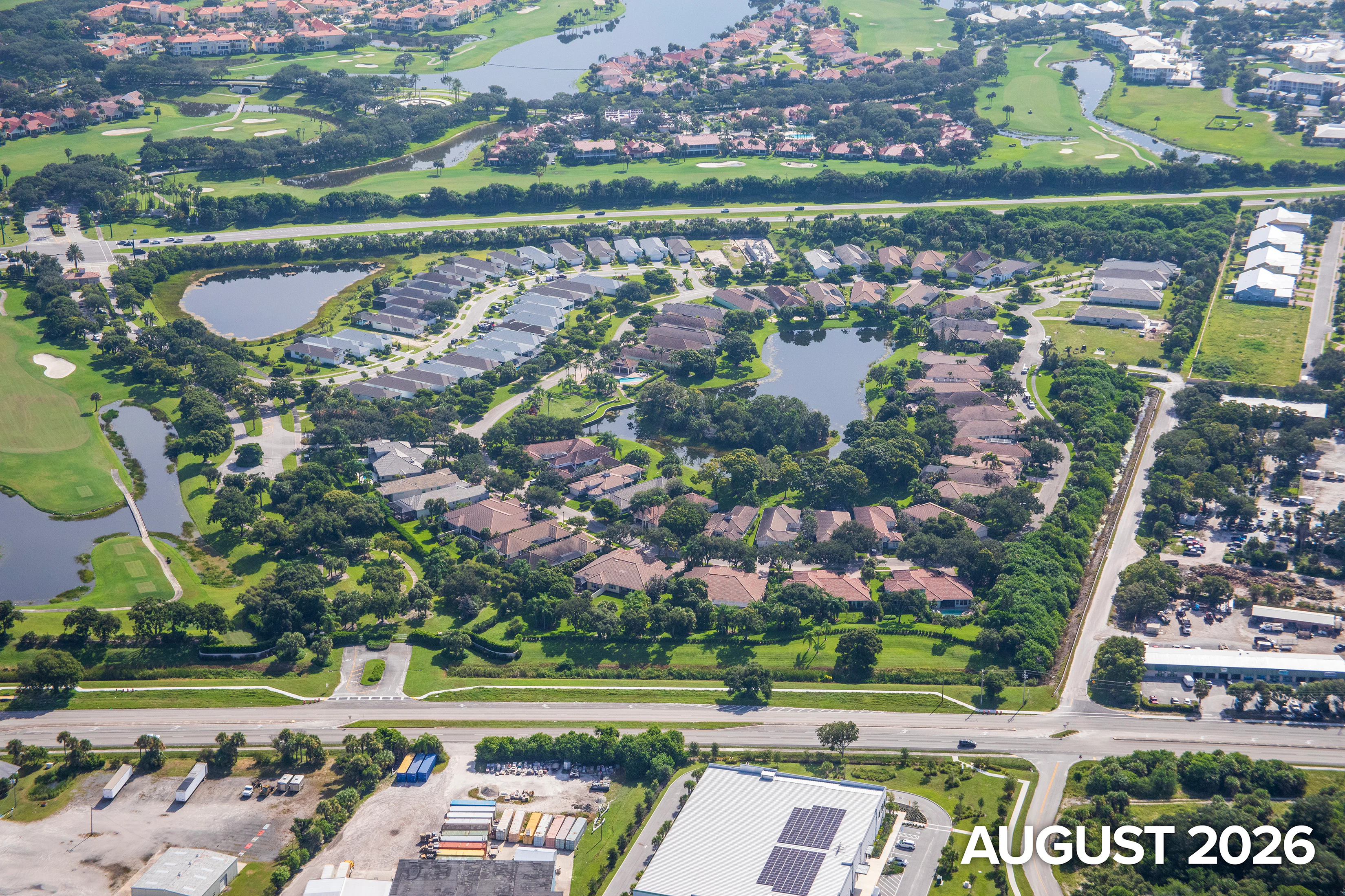 Aerial August 2026 | The Falls at Grand Harbor