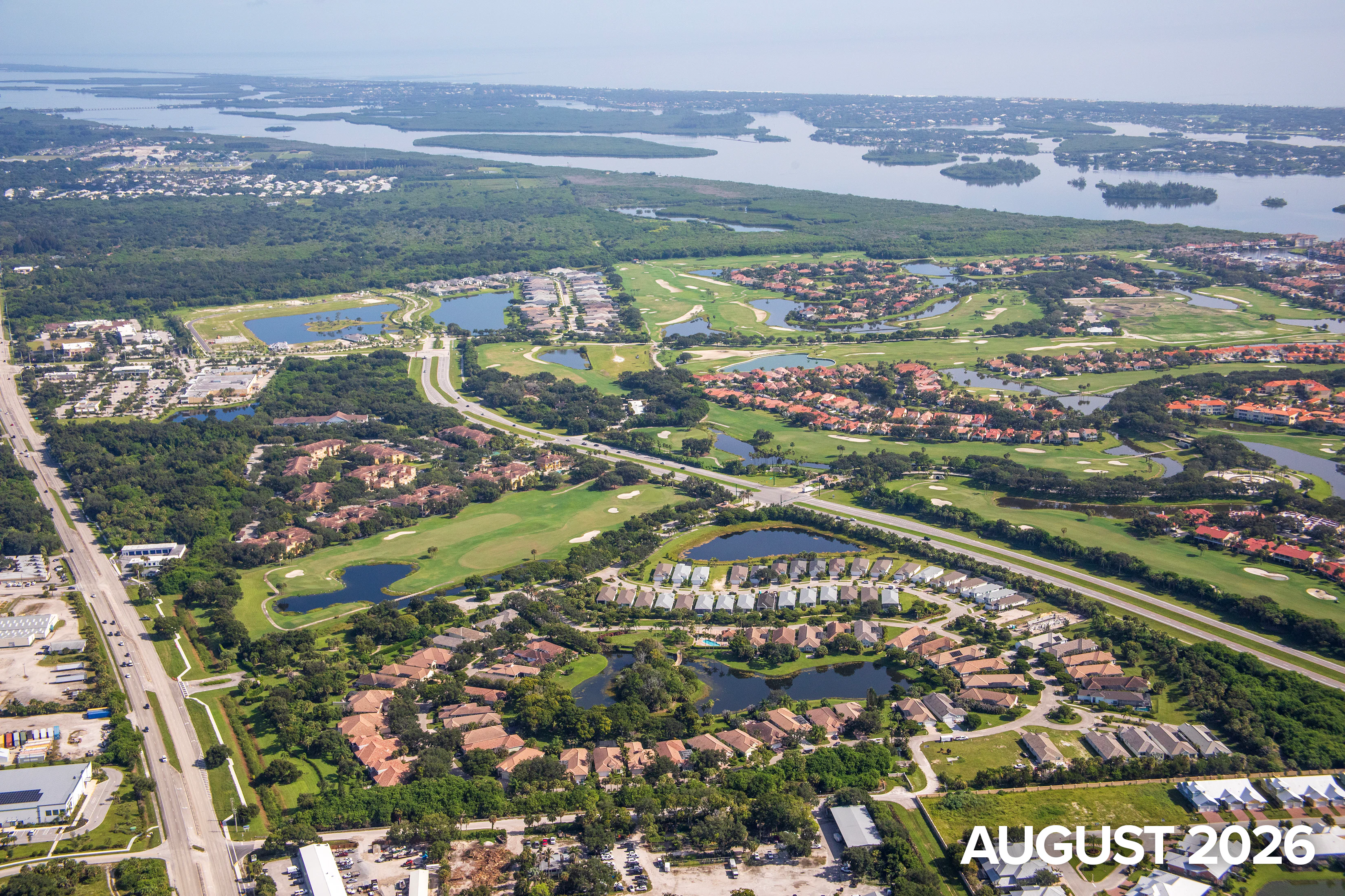 Aerial August 2026 | The Falls at Grand Harbor