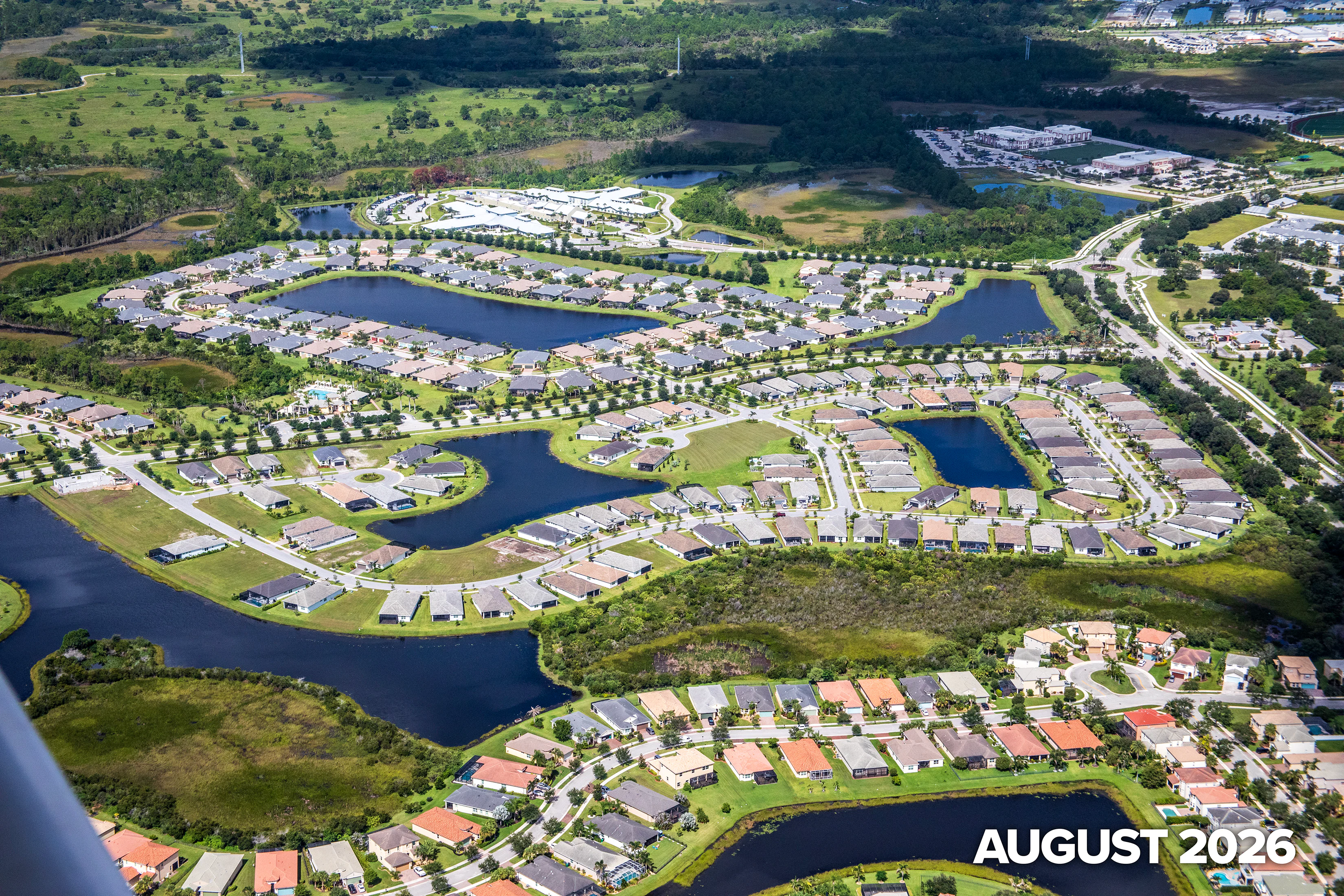Aerial August 2026 | Lake Park at Tradition