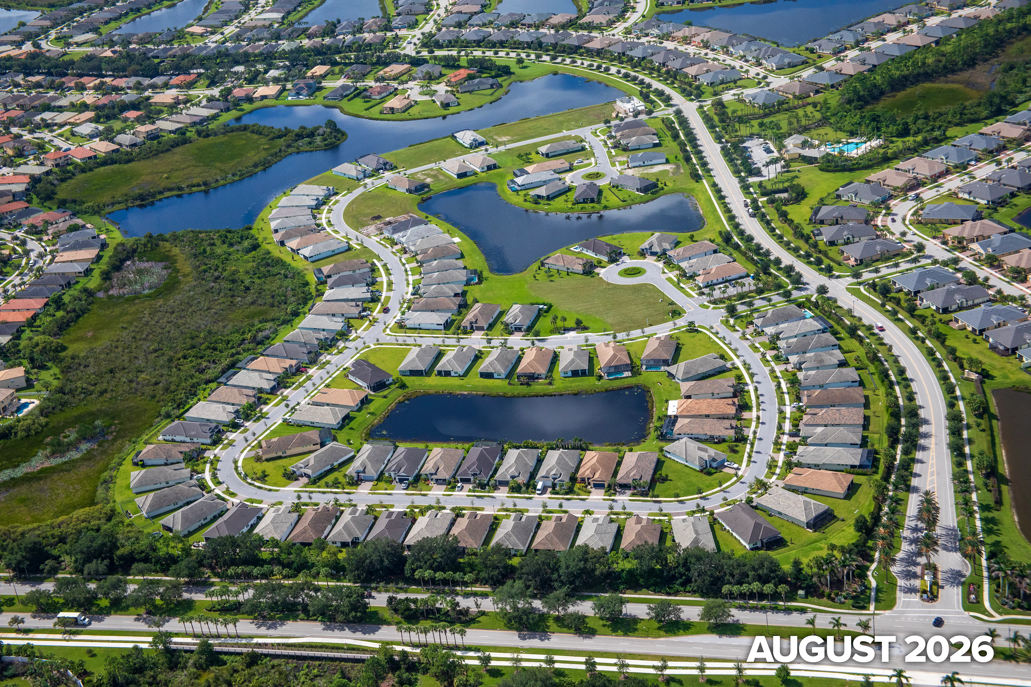 Aerial August 2026 | Lake Park at Tradition