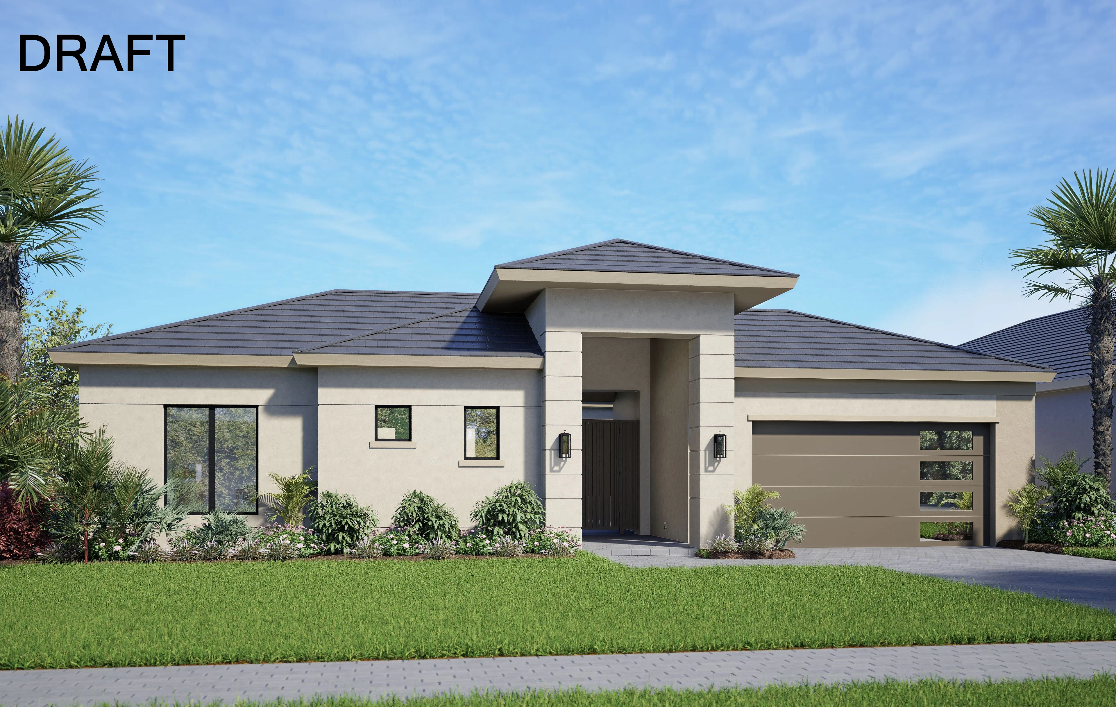 Contemporary Elevation | Tilden Model